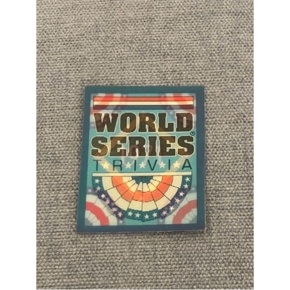 1991 Score 1971 World Series Trivia Card Baseball Card Trading Card